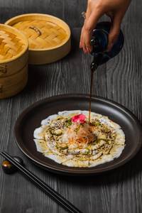 Koko Signature Carpaccio ( Tender Coconut) (v)
