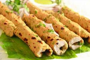Chicken Malai Seekh Kebab