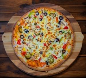 Cafe special pizza
