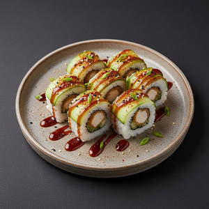 Crispy Chicken Sushi