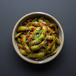 Edamame [Chilli Garlic]