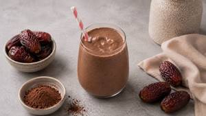 Chocolate Banana Dates Delight Smoothie [300 Ml]