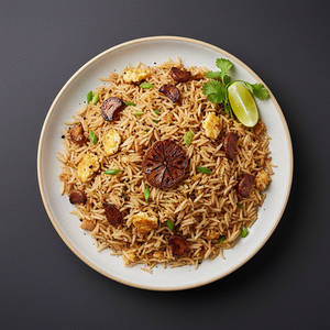Egg Burnt Garlic Fried Rice