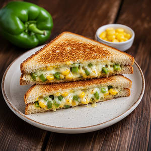 Cheese Chili Corn Sandwich