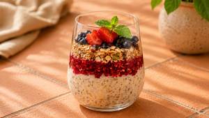 All Berry Overnight Oats