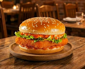 Spicy Paneer Burger