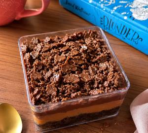 Chocolate Caramel Crunch Cake