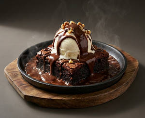 Smoky Sizzling Brownie