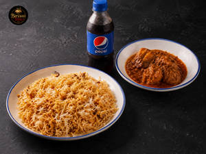 Biryani Rice + Chicken Masala + Pepsi (250 Ml)