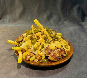 Double Chicken Loaded Cheesy Fries