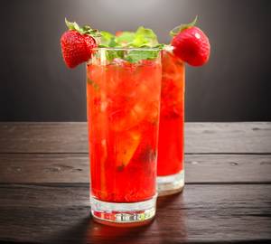 Strawberry mocktail