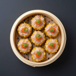 Chicken And Prawn Sui Mai Dimsum