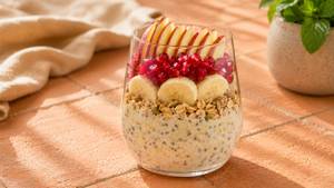 Tropical Fruits Overnight Oats