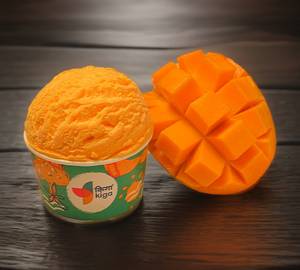 Alphonso mango ice cream