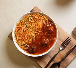 Veg Manchurian With Chilli Garlic Hakka Noodles Bowl [450 g]