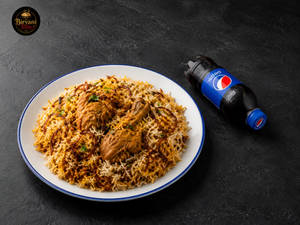 Chicken Dum Biryani + Pepsi (250 Ml)