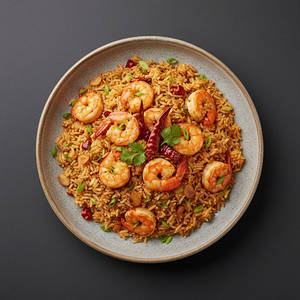 Prawns Chilli Garlic Fried Rice