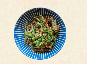 Sichuan Dry Fried Green Beans