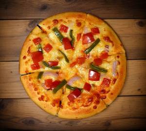 Veggie Delight Pizza Pan[6 Inches]