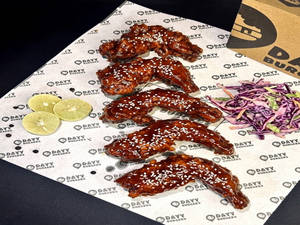 (5 Pcs) Korean Jumbo Chicken Wings [With Coleslaw]