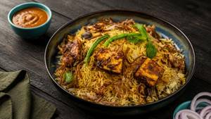 Hyderabadi Tofu Biryani
