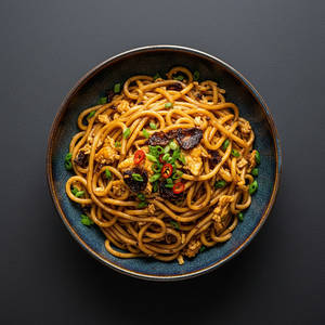 Egg Burnt Garlic Noodles