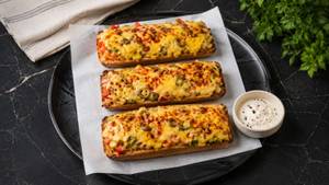 Vegan Cheese Chili Toast