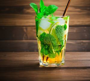 Green apple mocktail
