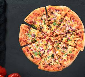 Spicy tandoori panner pizza