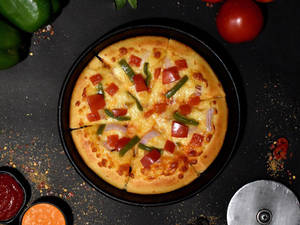 Veggie Delight Pizza [Pan]