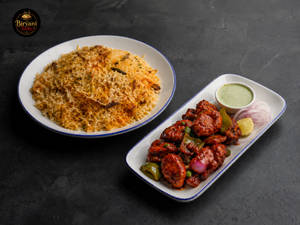Biryani Rice + Chilli Chicken
