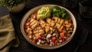 "Max"ican Burrito Quinoa Bowl