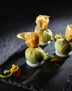 Edamame Truffle Money Bag