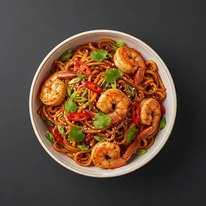 Prawns Chilli Garlic Noodles