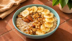 Chia Banana Oats Porridge