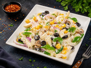 Veg White Sauce pasta