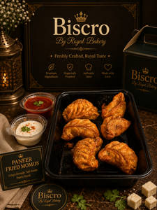 Fried Paneer Momos (6 pcs)