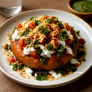 Aloo Tikki Chaat