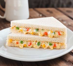 Classic Veg Cheese Sandwich ( Without Grilled)