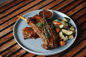 Sriracha Honey Pork Ribs