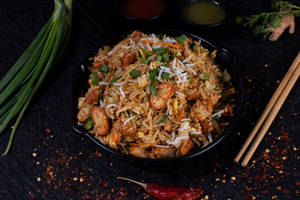 Indo - Chinese Chicken Fried Rice
