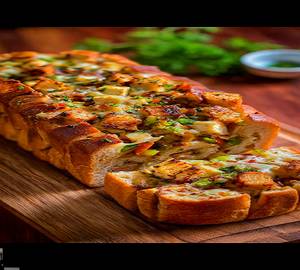 Stuffed Paneer Garlic Bread