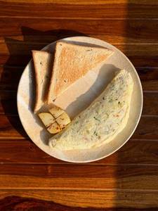 Egg White Masala Omelette