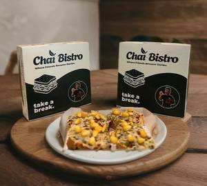 Corn cheese garlic bread