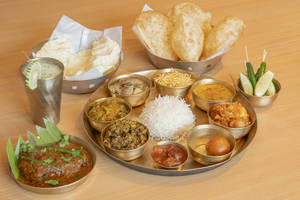Fish Thali (katla)
