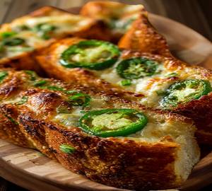 Stuffed Jalapeno Garlic Bread