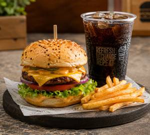 Burger & Fries Combo