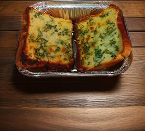Cast Iron Pan Grilled open Sandwich