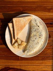 Egg White Mushroom Omelette