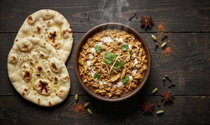 Chicken Bharta(300ml) With Baby Naan(2pcs)